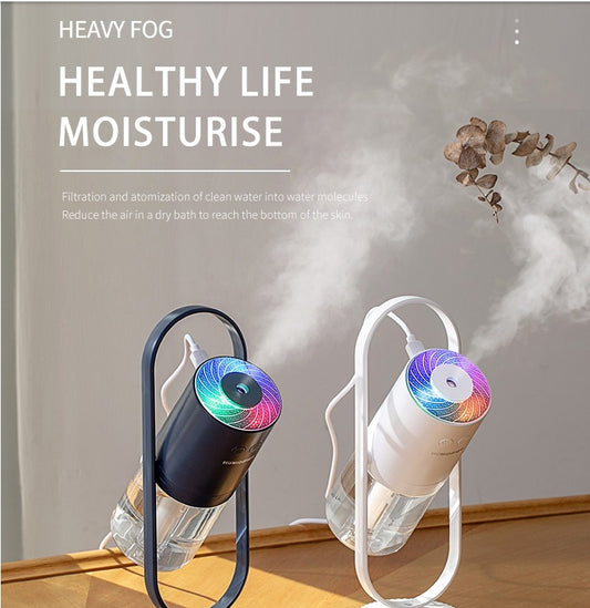 Magic Shadow™ – USB Humidifier with 3D Projection Lights | Ultrasonic Mist & Air Purifier