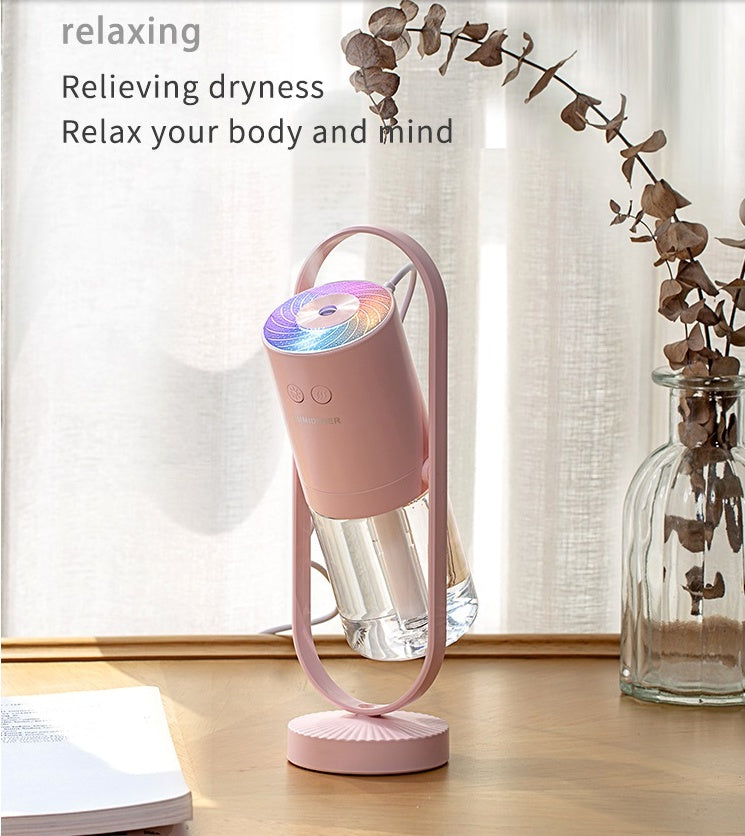 Magic Shadow™ – USB Humidifier with 3D Projection Lights | Ultrasonic Mist & Air Purifier